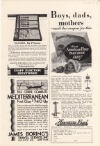 "Boys, Dads, Mothers-Mail the Coupon for This!"