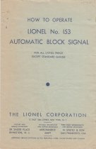 How to Operate Lionel No. 153 Automatic Block Signal | Train Collectors ...