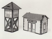 Train Town Buildings