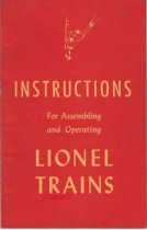 Instructions for assembling and operating Lionel Trains