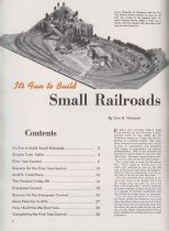 Small Railroads You Can Build