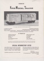 Introducting Kris Model Trains