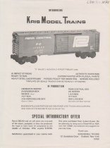 Introducing Kris Model Trains