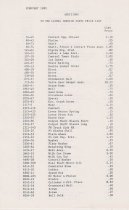 Additions to the Lionel Service Parts Price List