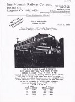Intermountain Railway Co Flyer