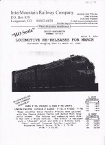 Intermountain Railway Co Flyer