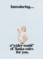 Introducing...a Wider World of Tonka Sales for You