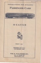 Instructions for building O gauge passenger cars