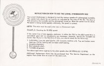Instructions on How to Use the Lionel Stroboscope Disc