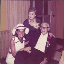 1974 Abbe Wolfsheimer, Cecile Salomon, Irving Salomon  - Papal Knigthood