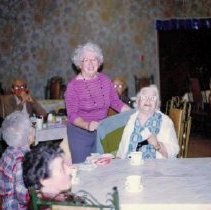 Alice Paisin center Carroll's Jewish Village 1985