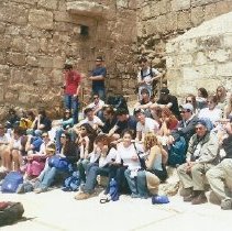 March of the Living 2004 - Lou Dunst 2nd row 2nd from right