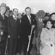 Beth Jacob Groundbreaking  30th St, 1950