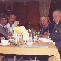 l-r, Belle Roth, Arlene & Bert Schloss, Elizabeth & Louis Feller, Irv Roth