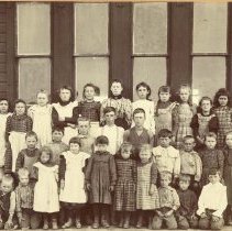 Gretna School Pupils and Teacher