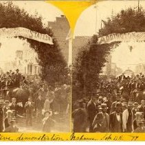 Conservative Rally in Napanee, 1877