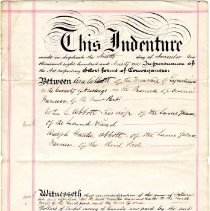 Asa Abbott to R.S. Abbot Deed of Land, 1891