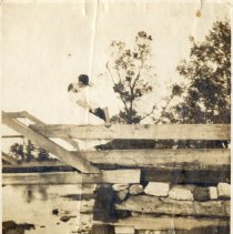 W.C. Vandervoort Kissing Unidentified Woman