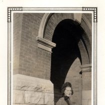 Louise Bogart in Costume