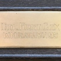 Portrait of Col. Robert Cox