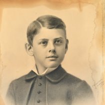 Unknown Boy Charcoal Portrait