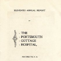 Eleventh Annual Report, The Portsmouth Cottage Hospital.