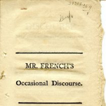 A Discourse Delivered at an Evening Lecture in the South Meetinghouse in Portsmouth.
