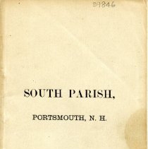 Acts of Incorporation and By-Laws of the South Parish, in Portsmouth, N.H.