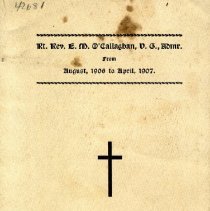 Financial Account of the Administration of Church of The Immaculate Conception.