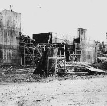 Ft. Dearborn, Battery Seaman under construction (08/09/1942)