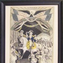 C10.541 Print: Washington's Reception by the Ladies, Trenton, NJ