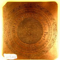 C11.516 Plate Reverse of back side