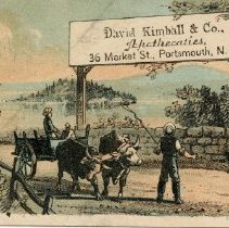 David Kimball & Co. Apothecaries, No. 36 Market Street, Portsmouth, N.H.