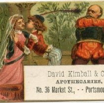 David Kimball & Co. Apothecaries, No. 36 Market Street, Portsmouth, N.H.