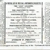 Compliments of Andrew P. Preston, Portsmouth, N.H.