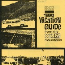 1966 Vacation Guide from the coast to the mountains.