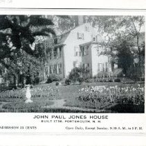 John Paul Jones House [flyer]