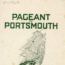 Pageant of Portsmouth, 1623-1923, Aug. 21, 22, 23. [program]