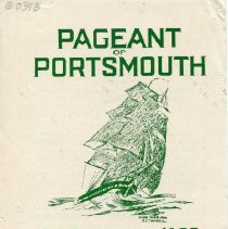 Pageant of Portsmouth, 1623-1923, Aug. 21, 22, 23. [program]