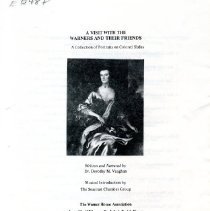 A Visit with the Warners and Their Friends: A Collection of Portraits on Colored Slildes [program]
