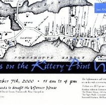 300 Years on the Kittery Point Waterfront, Saturday, Oct. 7, 2000. All Proceeds to Benefit the Warner House.