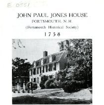 John Paul Jones House (Portsmouth Historical Society) [flyer]