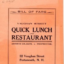Vaughan Street Quick Lunch and Restaurant