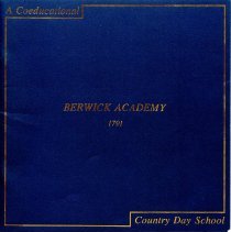 Berwick Academy 1791: A Coeducational Country Day School