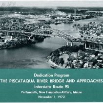 Dedication Program for the Piscataqua River Bridge and Approaches (November 1, 1972)