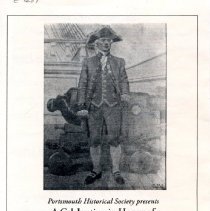 Portsmouth Historical Society presents "A Celebration in Honor of John Paul Jones' 261st Birthday." Salute by the U.S. Navy and concert by the Seacoast Wind Ensemble..., Jul. 13, 2008.