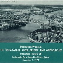 Dedication Program for the Piscataqua River Bridge and Approaches (November 1, 1972)