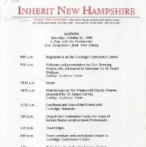 A Day with the Wentworth's: New Hampshire's First First family.