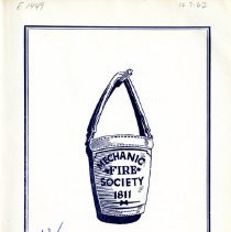 Annual Meeting of the Mechanic Fire Society (December 7, 1962)