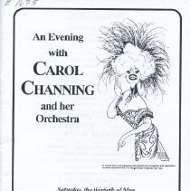 An Evening with Carol Channing & Her Orchestra